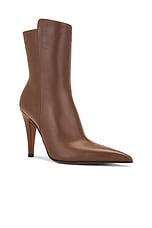 Alexander McQueen Birdee Bootie in Cuoio, view 2, click to view large image.