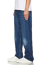ami Straight Fit Jeans in Used Blue, view 4, click to view large image.