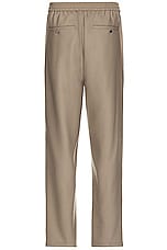 ami Elasticated Trousers in Taupe, view 2, click to view large image.