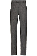 ami Cigarette Trouser in Heather Grey, view 1, click to view large image.