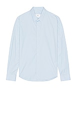 ami Tonal Ami De Coeur Shirt in Feather Blue, view 1, click to view large image.