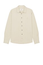 ami ADC Shirt in Off White, view 1, click to view large image.