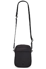 ami Small ADC Cross Pock Bag in Black, view 1, click to view large image.