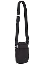 ami Small ADC Cross Pock Bag in Black, view 3, click to view large image.