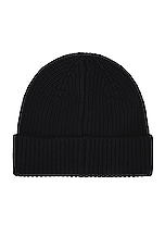 Amiri Ma Beanie in Black, view 2, click to view large image.