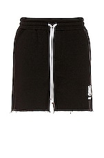Amiri MA Core Logo Short in Black, view 1, click to view large image.
