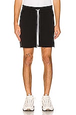Amiri MA Core Logo Short in Black, view 4, click to view large image.