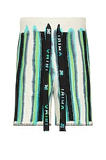 Amiri Baja Tie Dye Short in Multi, view 1, click to view large image.