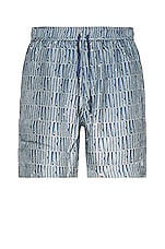 Amiri Gradient Short in Blue, view 1, click to view large image.
