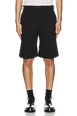 Amiri Arts District Chino Short in Black, view 4, click to view large image.
