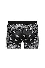 Amiri Bandana Briefs in Black, view 2, click to view large image.