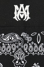 Amiri Bandana Briefs in Black, view 3, click to view large image.