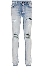 Amiri Bandana MX1 Jean in Light Indigo | FWRD