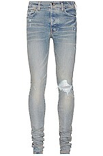 Amiri Broken Jean in Clay Indigo | FWRD