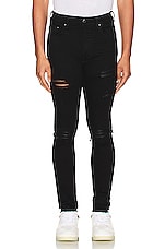 Amiri Mx1 Jean in Black, view 3, click to view large image.