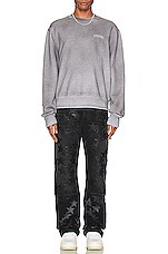 Amiri Chemist Carpenter Jean in Aged Black, view 6, click to view large image.