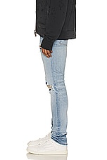 Amiri Mohair Mx1 Jean in Perfect Indigo, view 5, click to view large image.