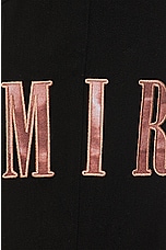 Amiri Tie Dye Core Logo Jean in Black OD, view 4, click to view large image.