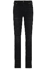 Amiri Shotgun Skinny Jean in Faded Black, view 1, click to view large image.