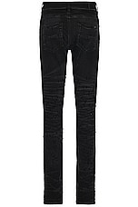 Amiri Shotgun Skinny Jean in Faded Black, view 2, click to view large image.