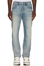 Amiri Slim Jean in Antique Indigo, view 3, click to view large image.