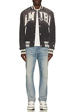 Amiri Slim Jean in Antique Indigo, view 5, click to view large image.