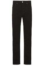 Amiri Slim Jean in Black OD, view 1, click to view large image.