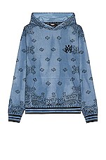 【個性的なプリントデザイン】AMIRI スネークパーカー Amiri パーカー - Blue | FWRD