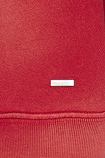 Amiri Vintage Collegiate Crew in Red, view 3, click to view large image.