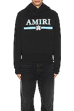 Amiri Ma Bar Hoodie in Black, view 4, click to view large image.