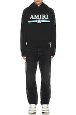 Amiri Ma Bar Hoodie in Black, view 5, click to view large image.
