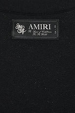 Amiri Spotlight Crewneck in Black, view 3, click to view large image.