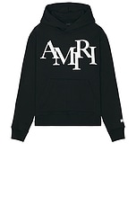 Amiri STAGGERED パーカー - Black | FWRD