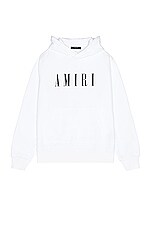 パーカー・フーディ AMIRI  MA Core Logo Hoodie in White AMIRI: White MA Core Logo Hoodie | SSENSE