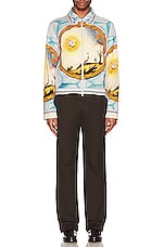Amiri Landscape Frame Blouson in Multi, view 4, click to view large image.