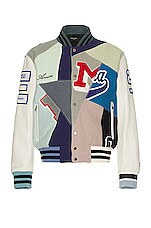 Amiri Vintage Patchwork Bomber Jacket in Multi | FWRD