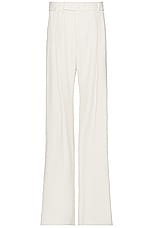 Amiri Double Pleated Pant in Summer Sand, view 1, click to view large image.