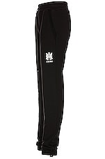 Amiri Ma Core Logo Sweatpant in Black, view 3, click to view large image.