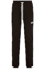 Amiri Core Logo Sweatpant in Black, view 1, click to view large image.