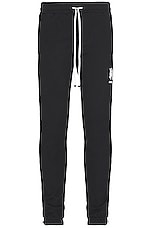 Amiri Ma Core Logo Sweatpant in Black, view 1, click to view large image.