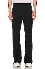 Amiri Wool Kick Flare Pant in Black, view 3, click to view large image.
