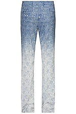 Amiri Gradient Kick Flare Pant in Blue, view 2, click to view large image.