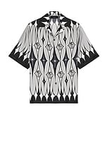 Amiri Argyle Shirt in Black, view 1, click to view large image.