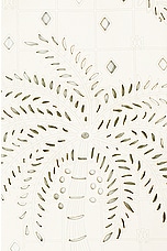 Amiri Palm Tree Laser Shirt in Birch, view 3, click to view large image.