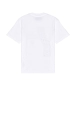 Amiri Film Shotgun Tee in White, view 2, click to view large image.