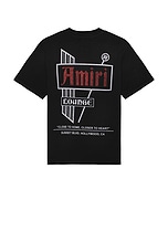 Amiri Vintage Lounge Tee in Black | FWRD