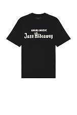 Amiri Jazz Hideaway Tee in Black | FWRD