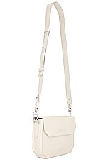 Amiri Nappa Leather Flap Crossbody Bag in Lamb, view 3, click to view large image.