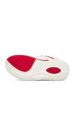 Amiri Ma-1 Sneaker in White & Red, view 6, click to view large image.