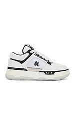 Amiri Ma-1 Sneaker in White & Black, view 1, click to view large image.